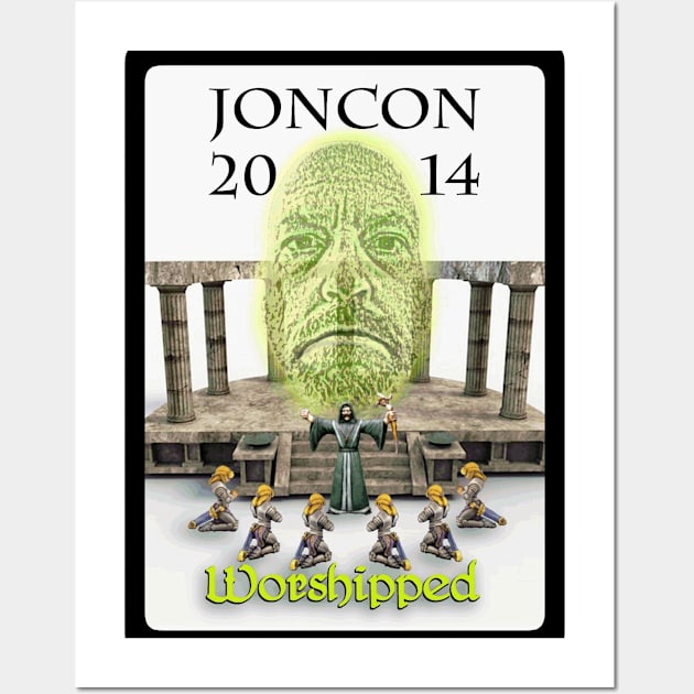 JonCon 2014 - Worshipped Wall Art by JonCon